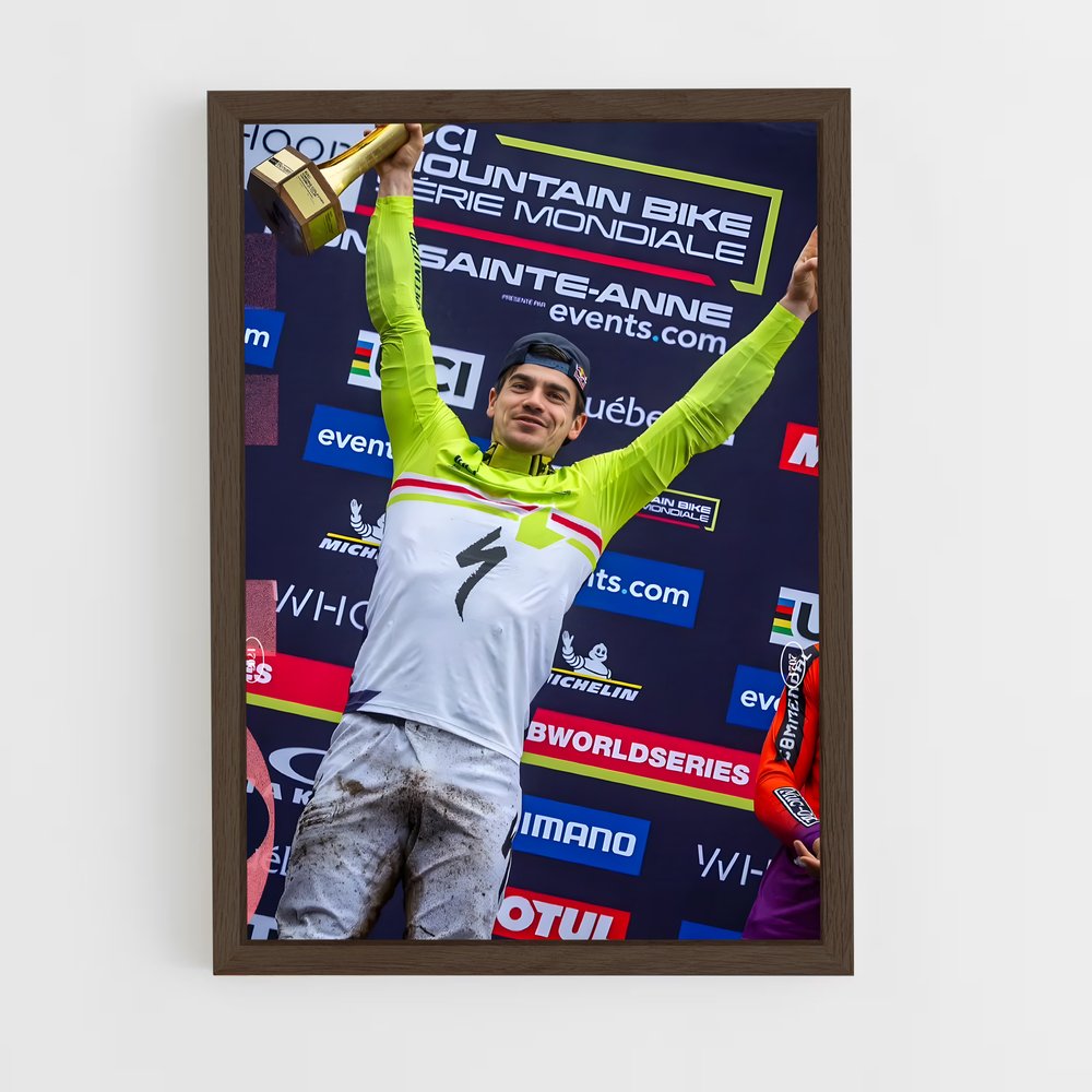 Poster La Victoire de Loic – affiche Cyclisme (vue 5)